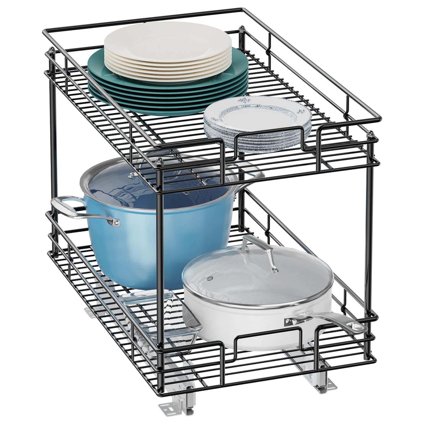 2-Tier Pull-Out Cabinet Organizer RB