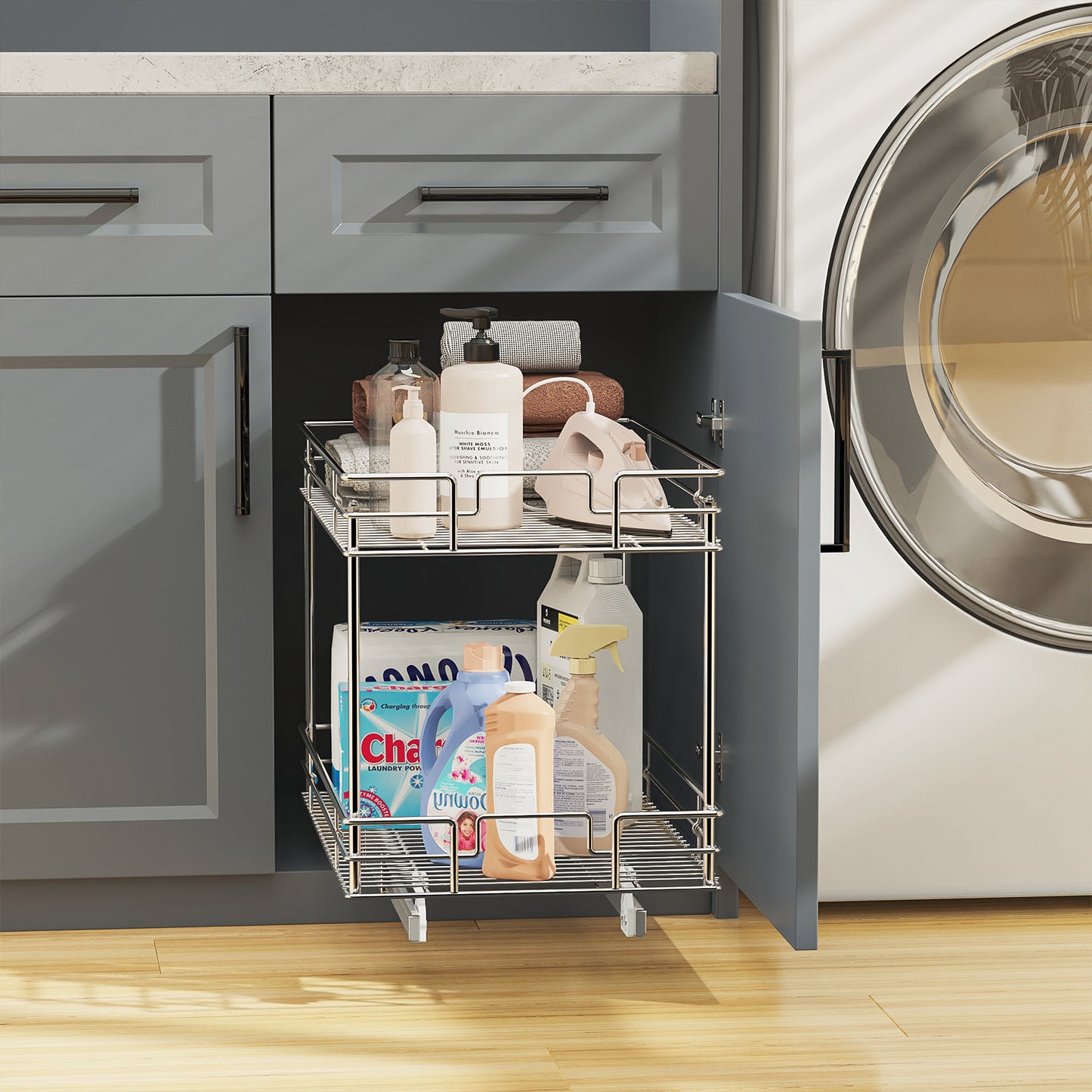 2-Tier Pull-Out Cabinet Organizer RB