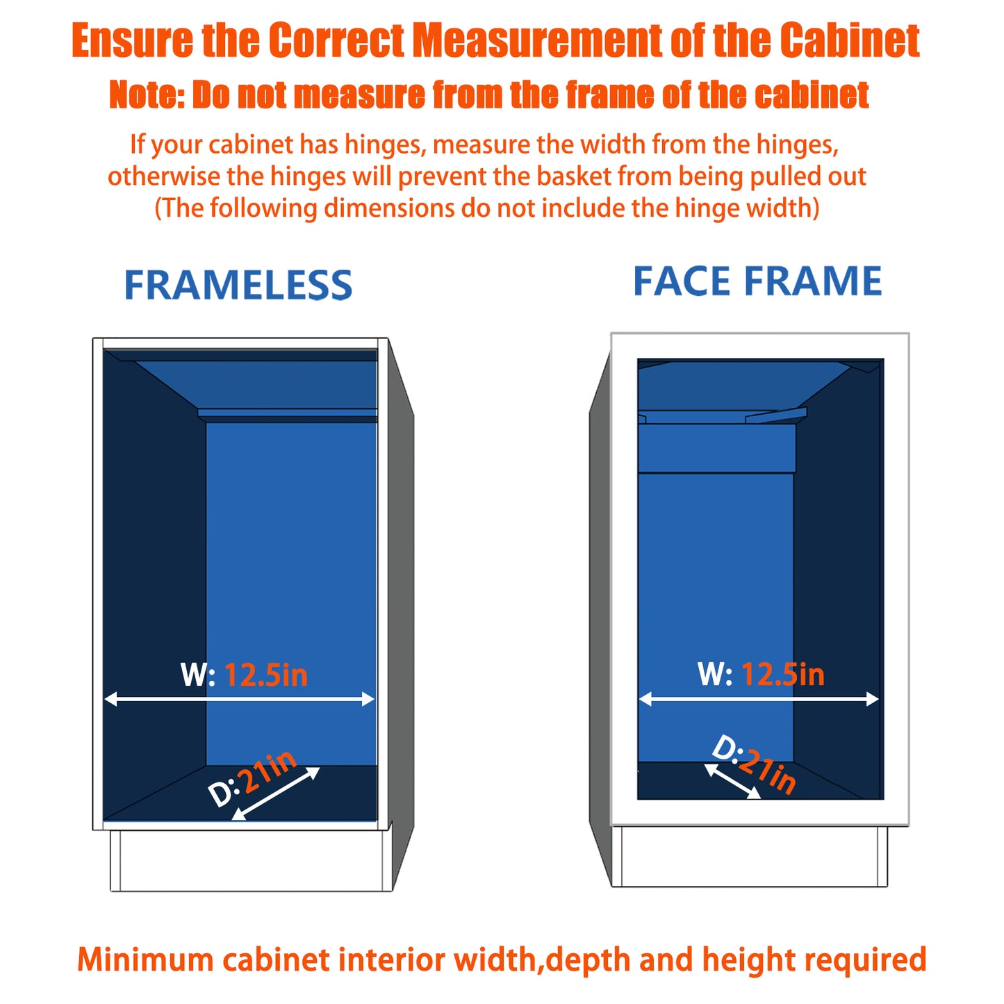 1-Tier Pull-Out Cabinet Organizer RB2