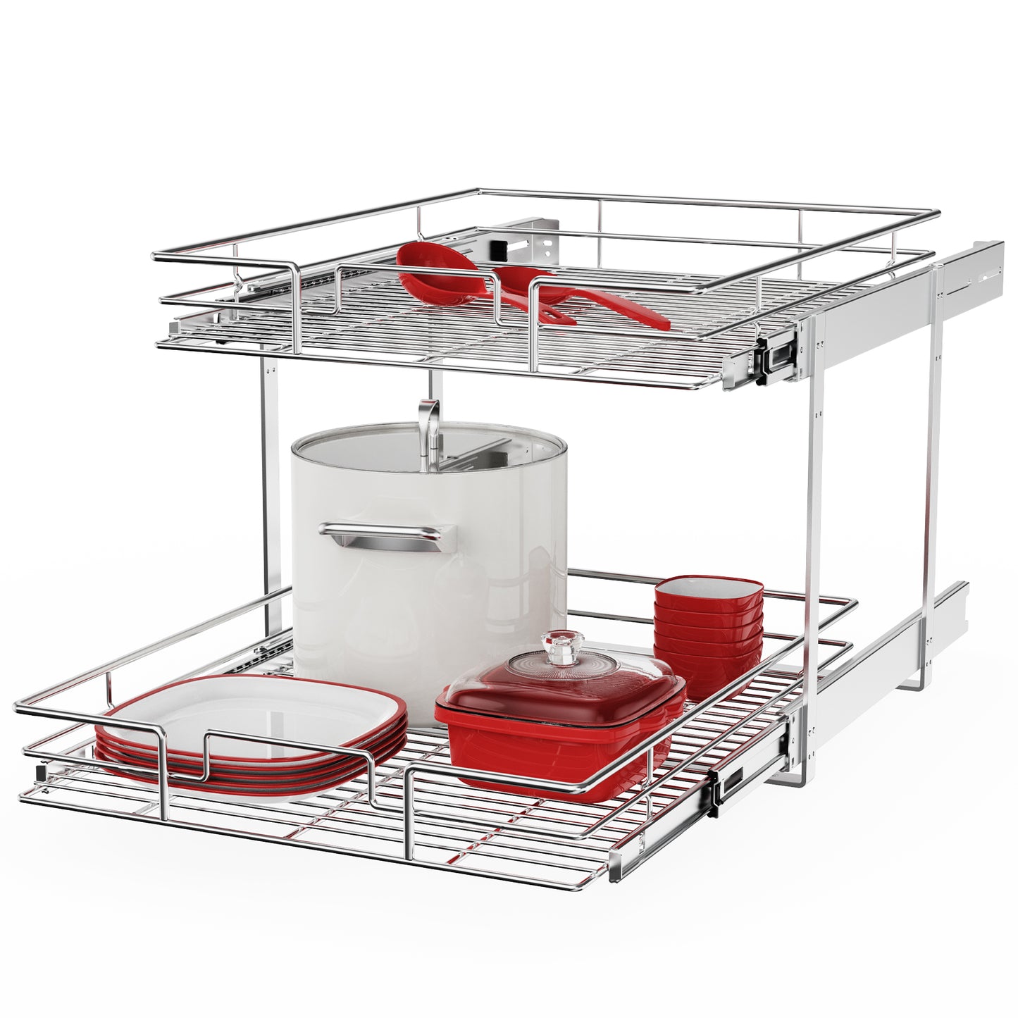 2-Tier Pull-Out Cabinet Organizer RB2