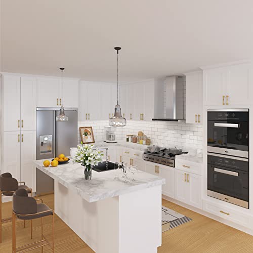 Tall Narrow Pantry Cabinet with Doors and Adjustable Shelves