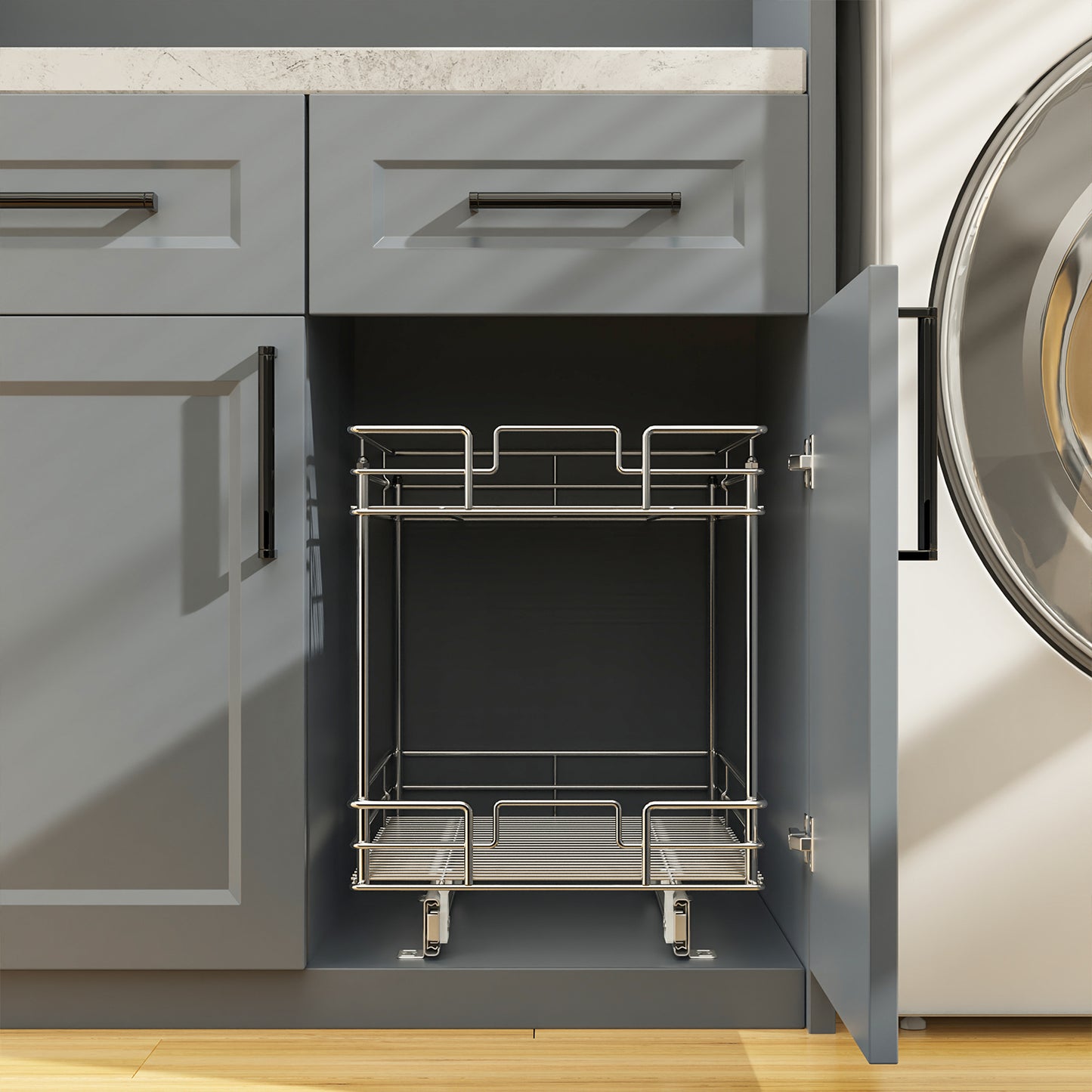 2-Tier Pull-Out Cabinet Organizer RB