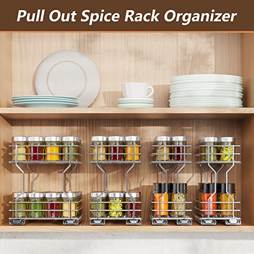 Pull Out Spice Rack Organizer for Cabinet