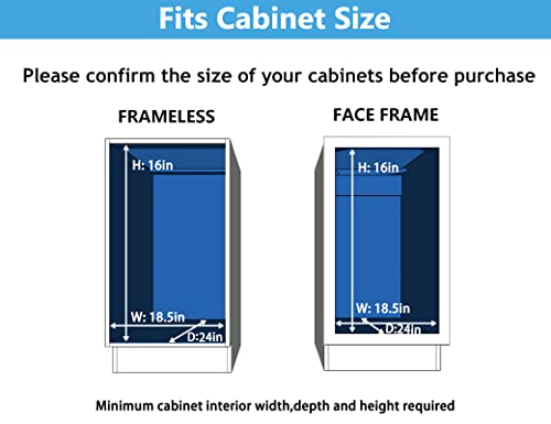 2-Tier Pull-Out Cabinet Organizer RB2 – Homeibro