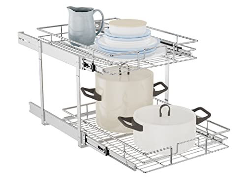 2-Tier Pull-Out Cabinet Organizer RB2