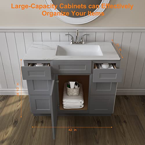 Sink Storage Cabinets  Shaker Grey