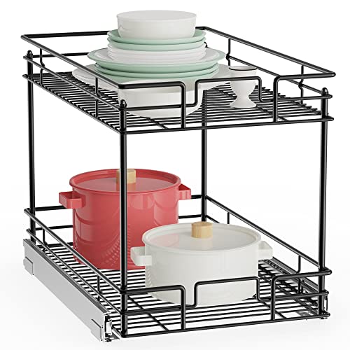 2-Tier Pull-Out Cabinet Organizer RS