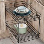2-Tier Pull-Out Cabinet Organizer RS